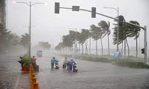 Typhoon Krathon lashed northernmost islands of Philippines