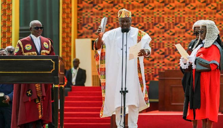 John Dramani Mahama sworn in as Ghana’s President