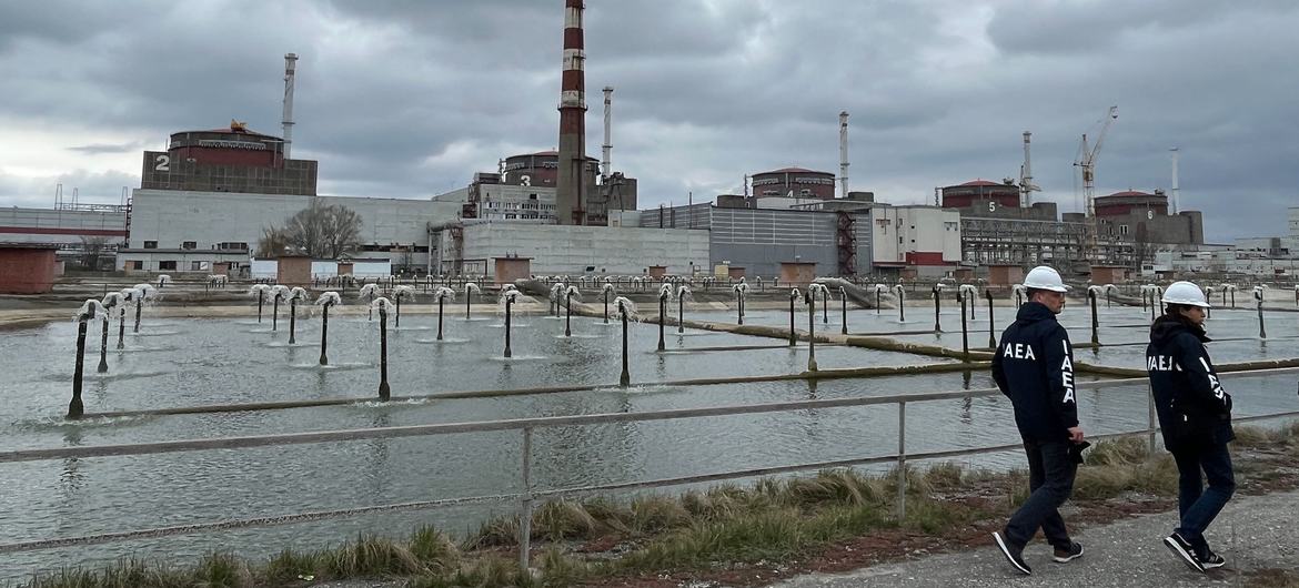 Russia Accuses Ukraine of Shelling Zaporizhzhya Nuclear Power Plant