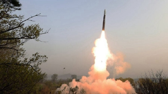 North Korea says it tested a new multi-warhead missile