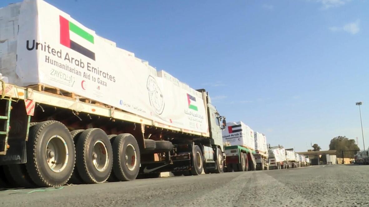 UAE dispatches 200 tonnes of aid to Gaza 