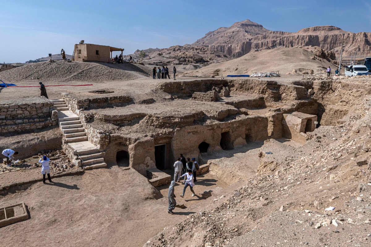 Egypt announces new archaeological discoveries near Luxor