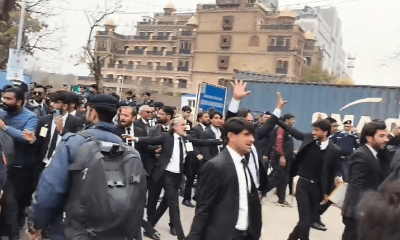 Lawyers Protest Judicial Appointments in Islamabad