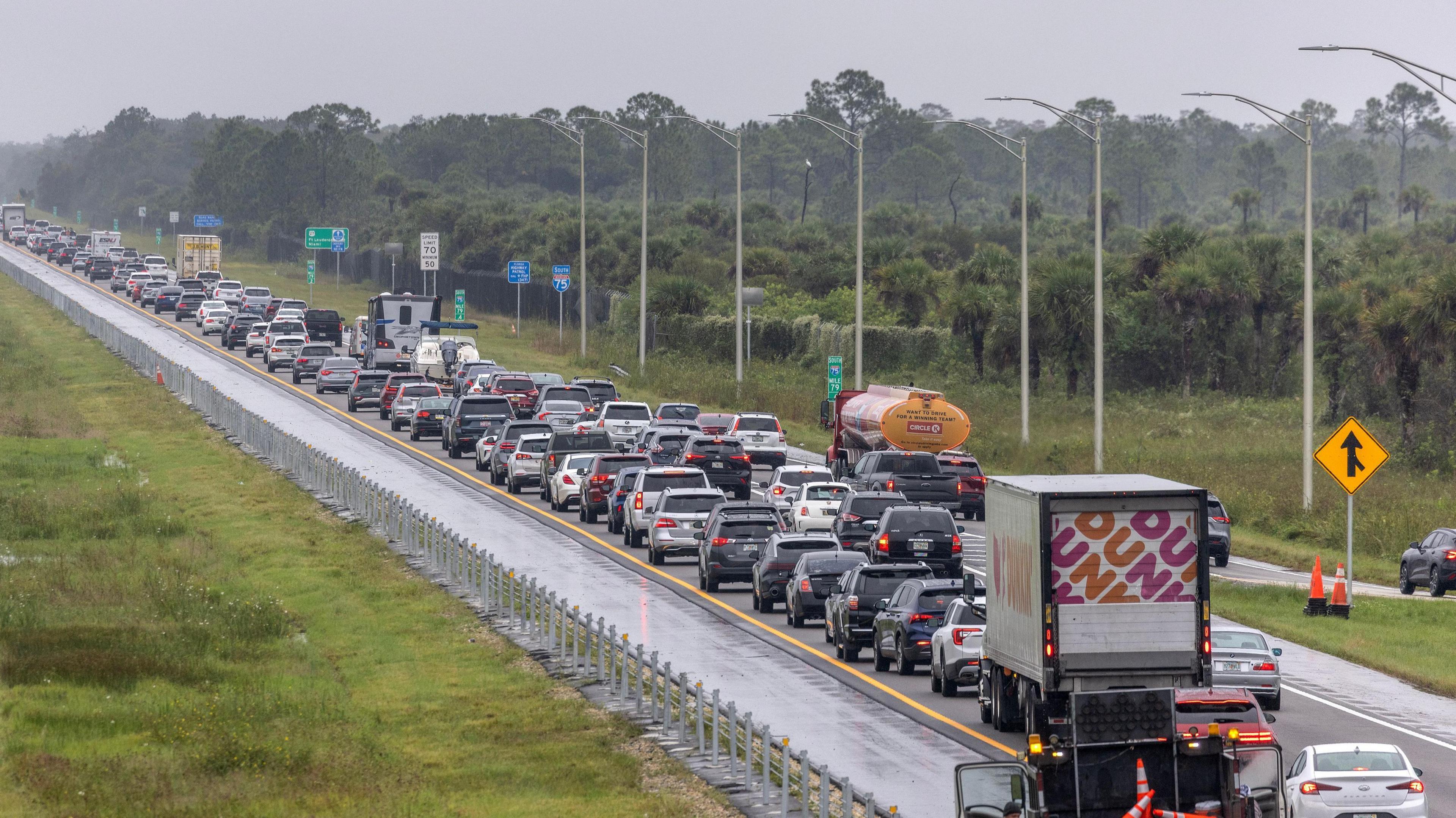 Over 5 million residents urged to leave Florida ahead of Hurricane Milton