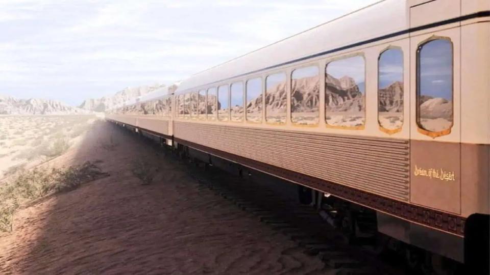 Middle East’s first five-star luxury train Dream of the Desert unveiled