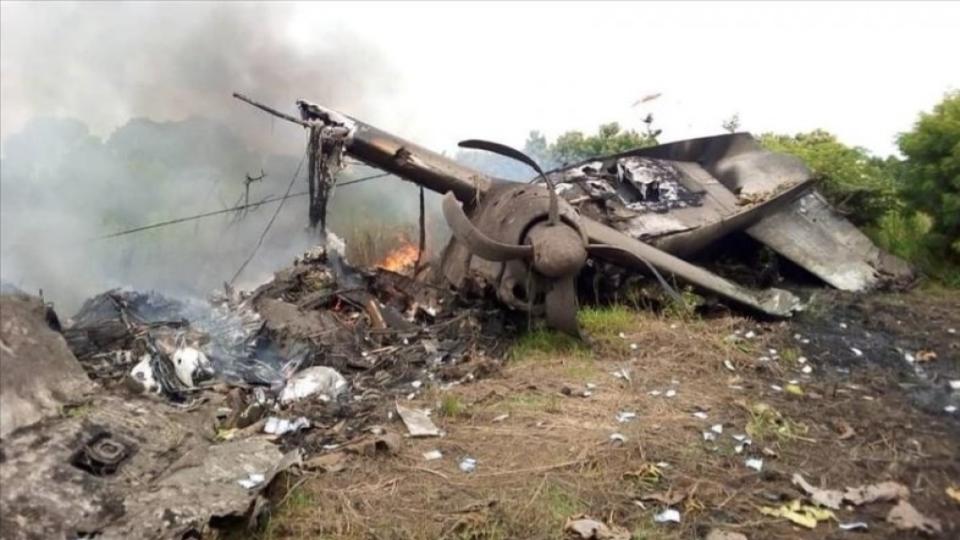 Sudan military plane crashes, kils 46 and 10 injured