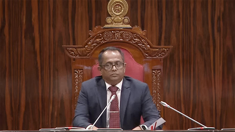 Sri Lanka: Jagath Wickramaratne elected as new Speaker of Parliament