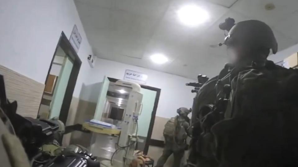 IDF detains 100 Hamas operatives hiding in Gaza hospital