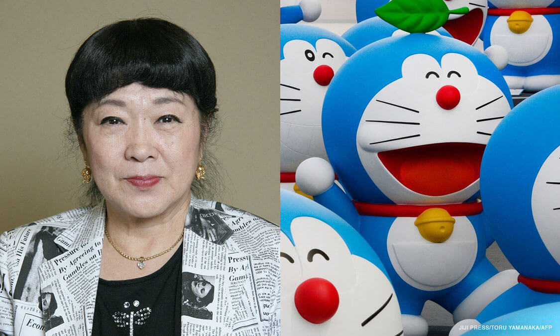 Nobuyo Oyama, voice of Doraemon, dies at 90