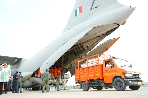 India Sends 53 Tonnes of Emergency Flood Relief to Myanmar