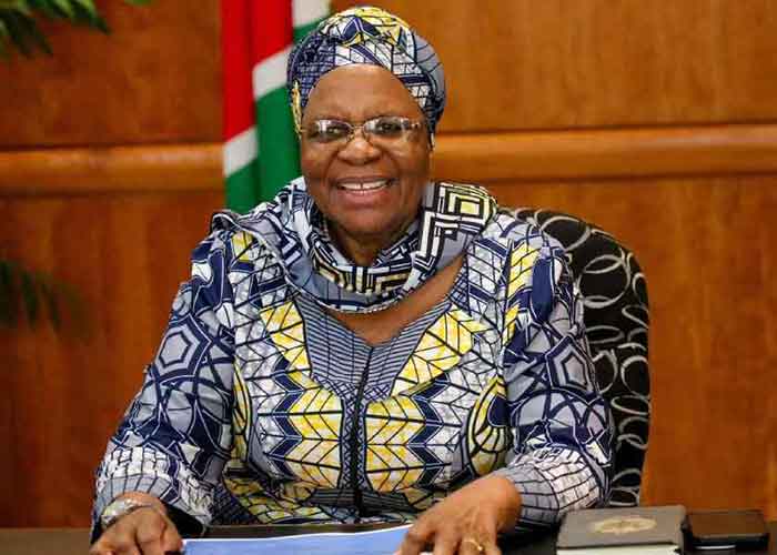 Netumbo Nandi-Ndaitwah sworn in as Namibia’s first female president