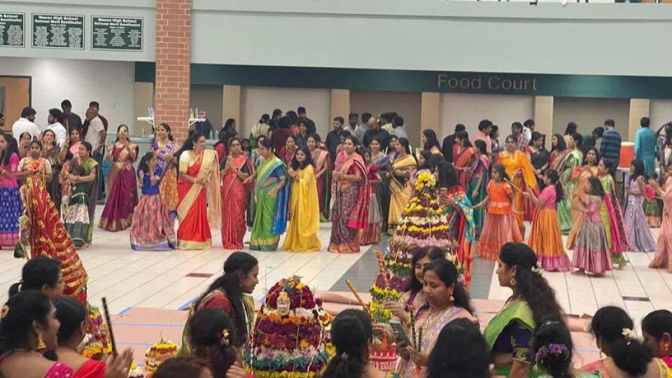 Bathukamma festival celebrated on grand scale at Cincinnati in US