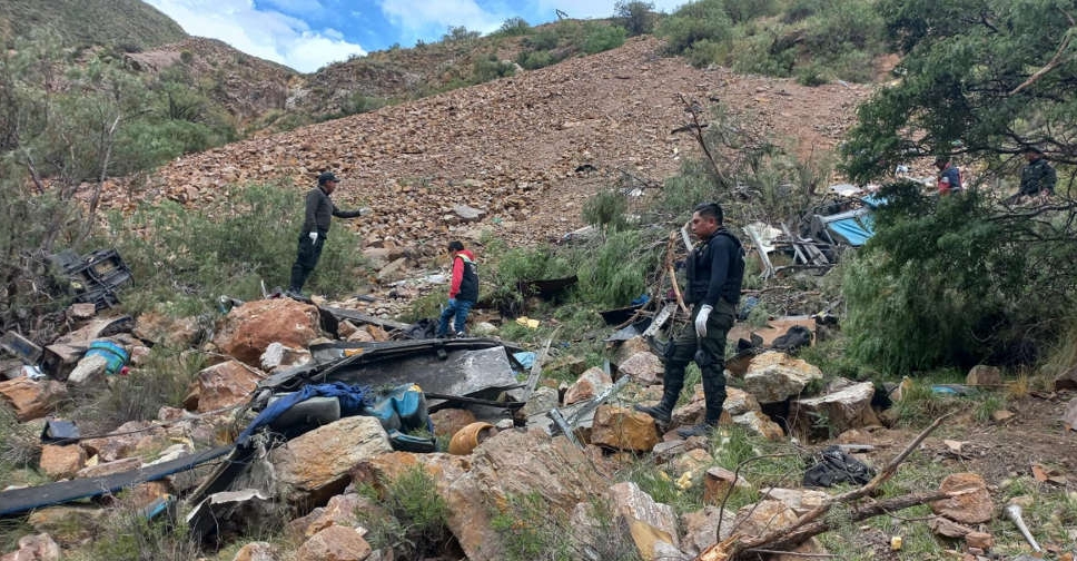 At least 30 killed in bus crash on Bolivia’s mountain road