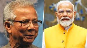 bangladeshinterimgovernmentchiefadvisermuhammadyunuscallsprimeministernarendramodi