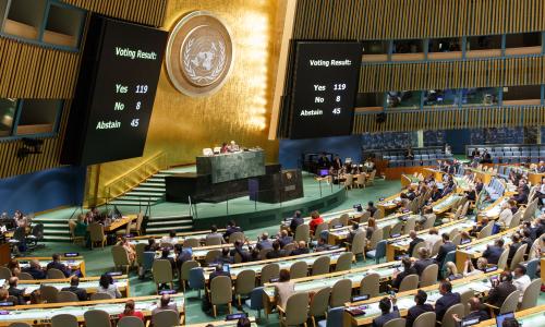 India abstains on Ukraine resolutions at UNGA