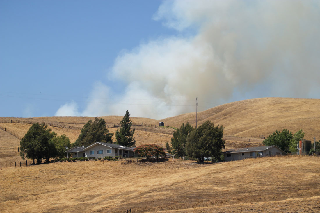 Californian residents advised to limit outdoors as wildfires continue to deteriorate air quality