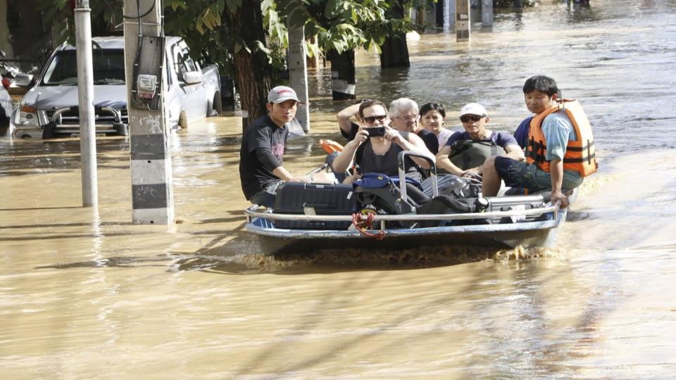 Floods inundate Thailand