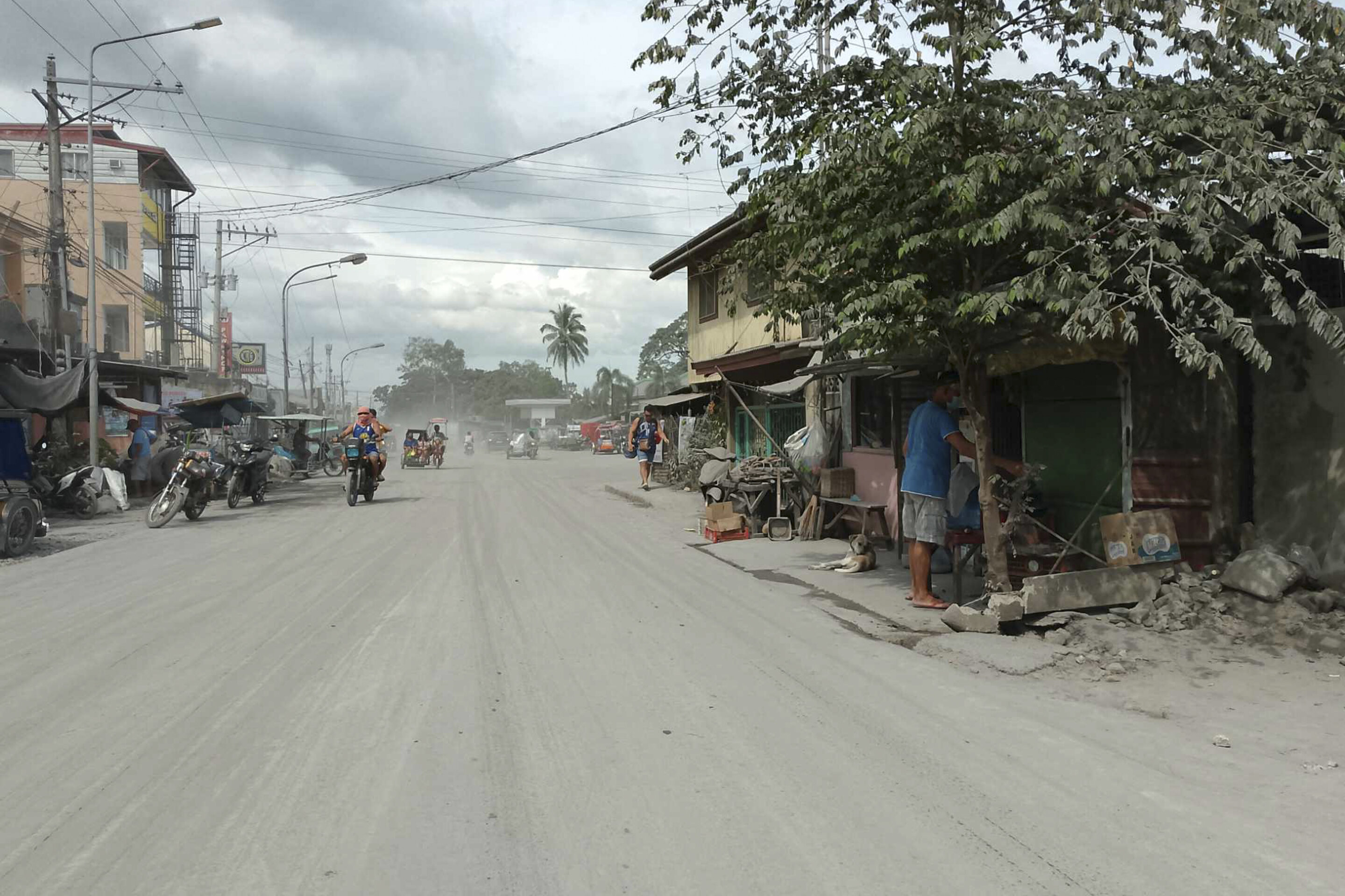 Mass evacuation of Philippine villages underway after volcanic eruption