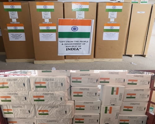 India Sends Medical Supplies to Lebanon