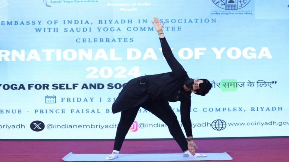 Indian embassy in Riyadh celebrates International Yoga Day