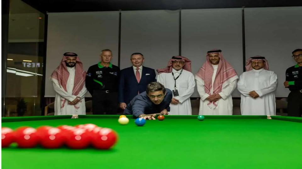 World’s first Ronnie O’Sullivan Snooker Academy opens in Saudi Arabia