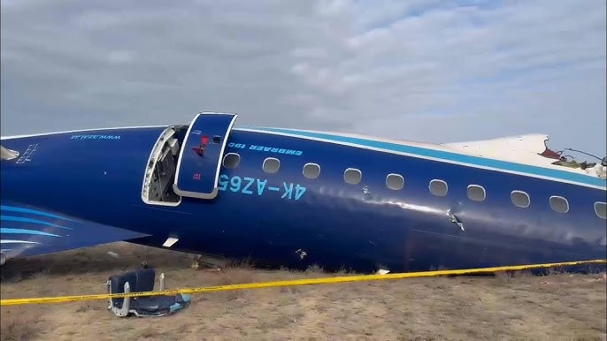 Azerbaijan Airlines Plane Crashes in Kazakhstan