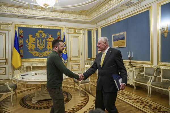 Zelenskyy to Meet US Envoy Keith Kellogg in Kyiv After US-Russia Talks