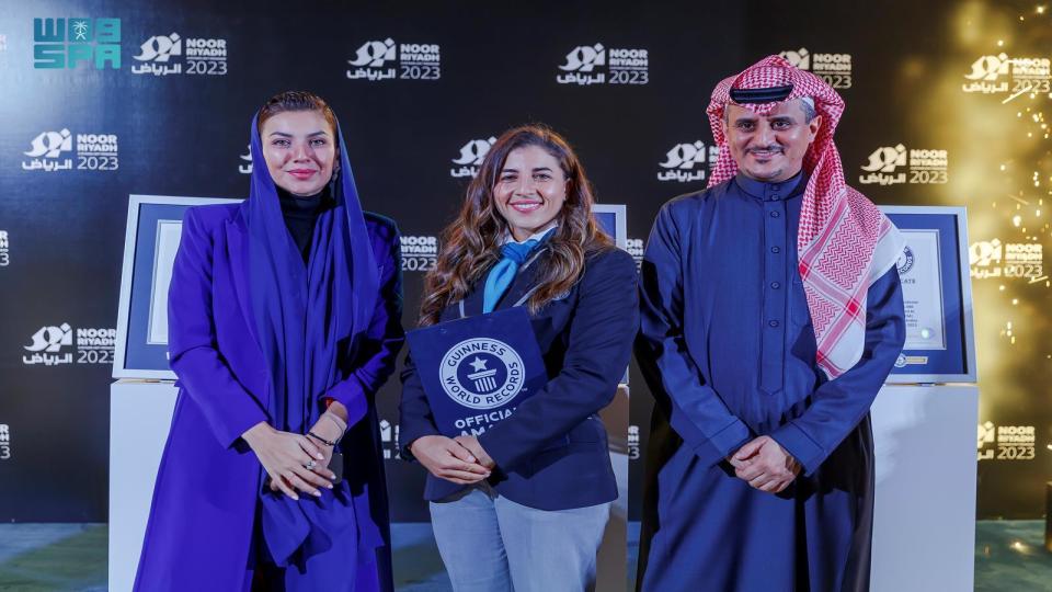 Noor Riyadh sets 2 World Records for fourth year in a row