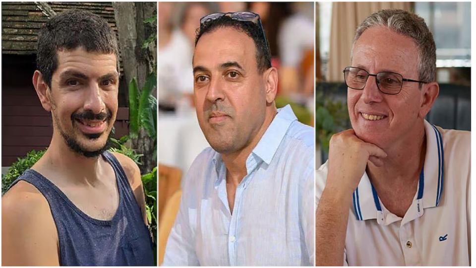 Hamas parades 3 Israeli hostages ahead of release in Gaza