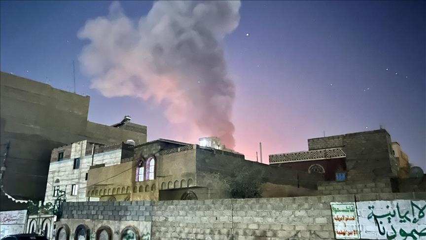 US carries out series of airstrikes on Yemen’s capital Sanaa