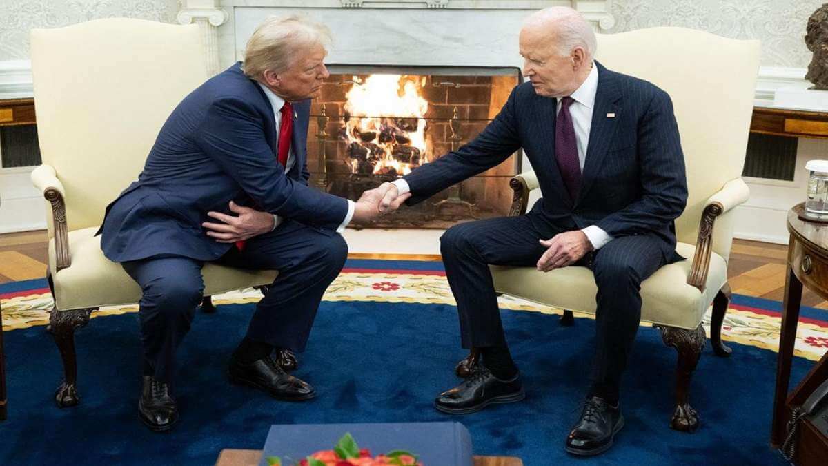 Donald Trump meets Joe Biden at White House, says 