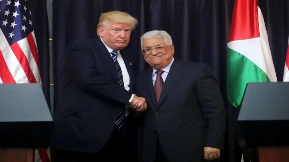 Palestine’s President congratulate Trump on his inauguration