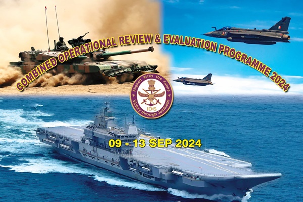 Integrated Defence Staff to conduct maiden Combined Operational Review and Evaluation Programme