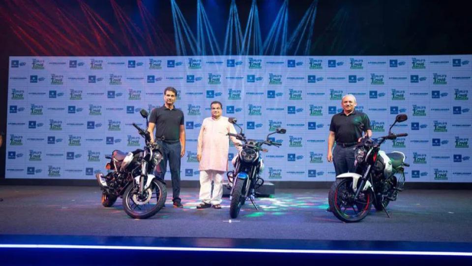 Bajaj launches world’s first CNG motorcycle ‘Freedom’ with 330km range