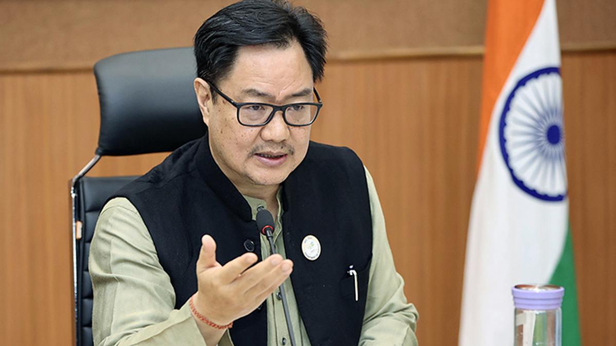 Union Minister Kiren Rijiju Announces Nationwide “Constitution Glorification Campaign” for 75th Anniversary of Indian Constitution