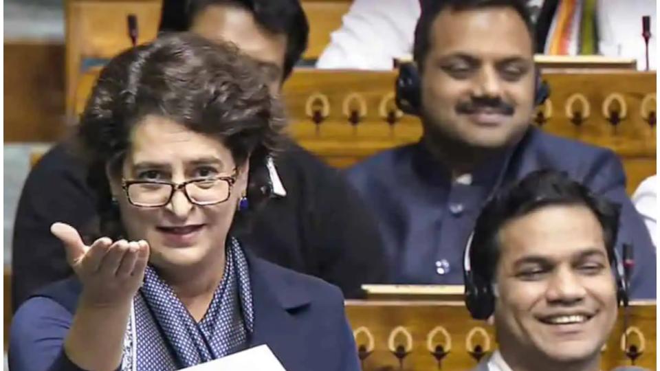 Constitution is not Sangh rule book, priyanka Gandhi slams PM Modi