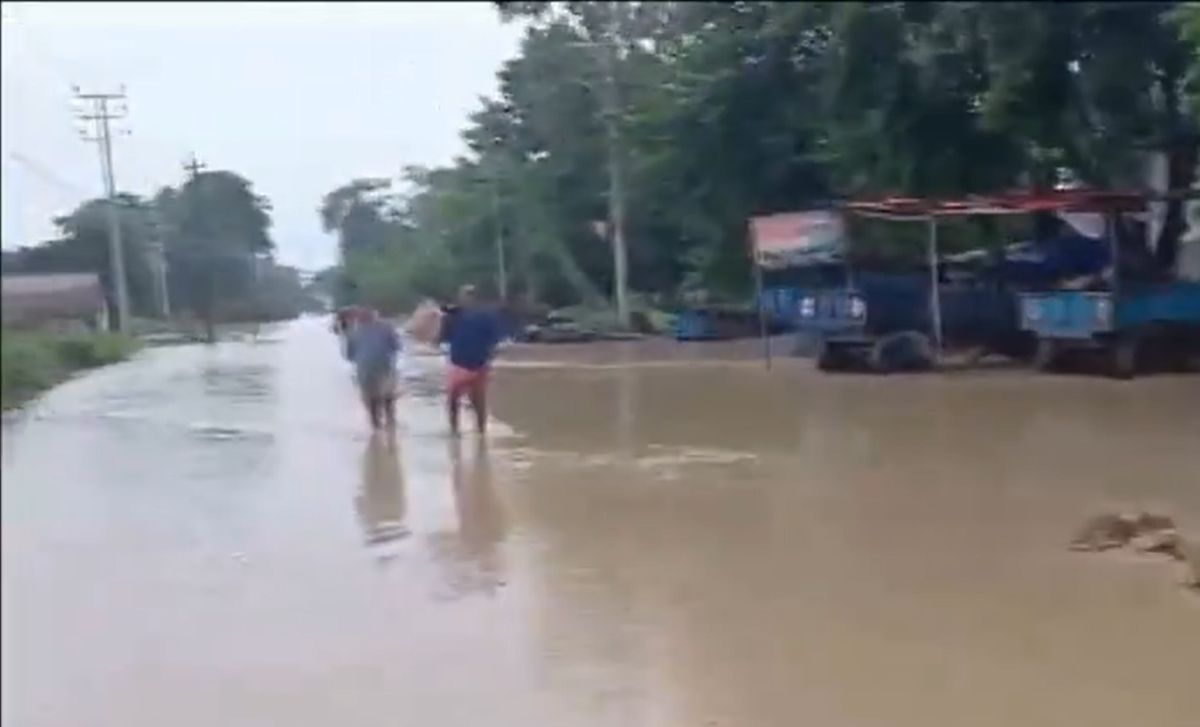 Kosi, Gandak, Bagmati, and Mahananda Rivers Rising Rapidly Due to Heavy Rainfall in Nepal