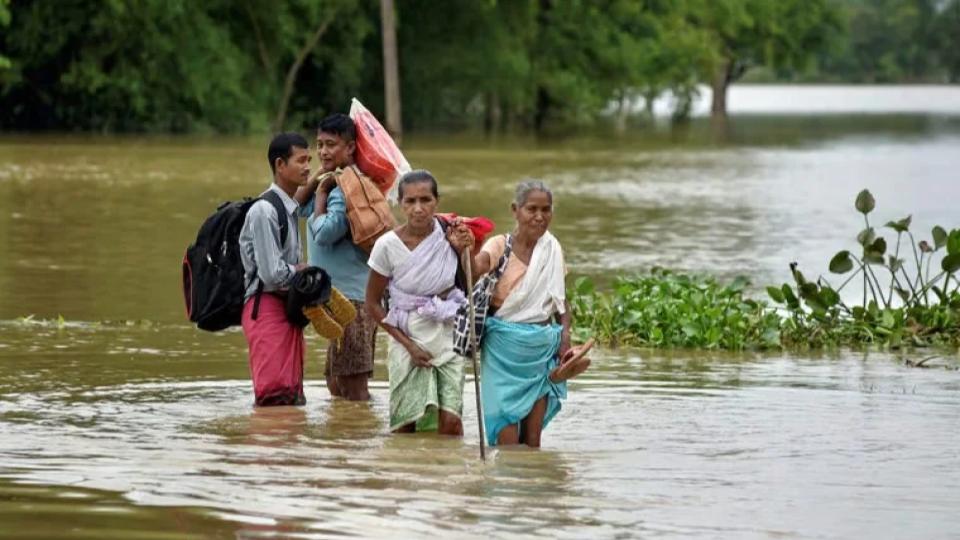 Assam flood situation improves, 1.30 lakh still affected