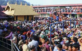 Special darshan for pilgrims walking via forest routes to Sabarimala