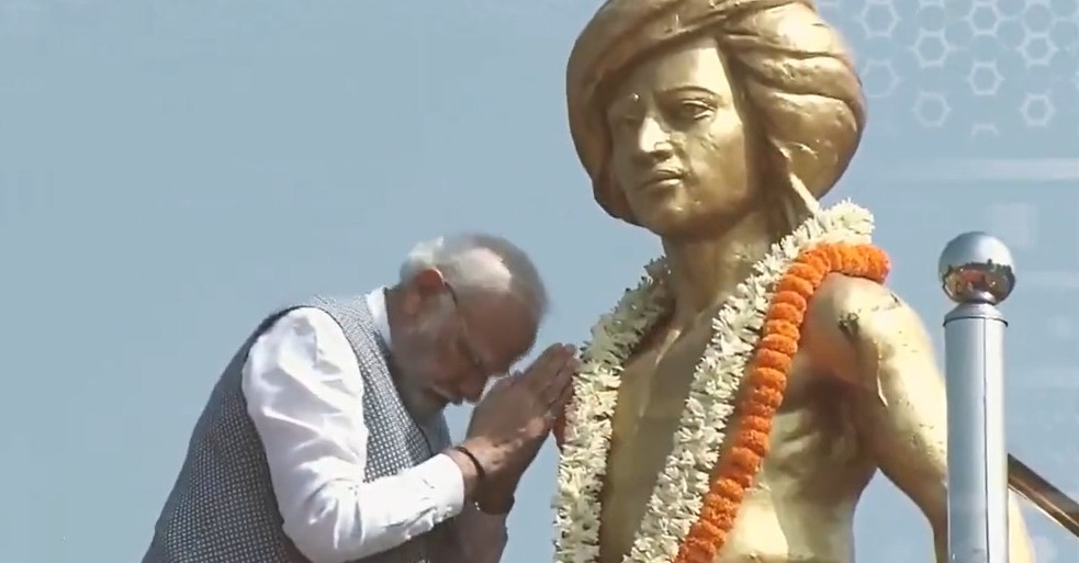 PM Modi pays tributes to Birsa Munda on birth anniversary