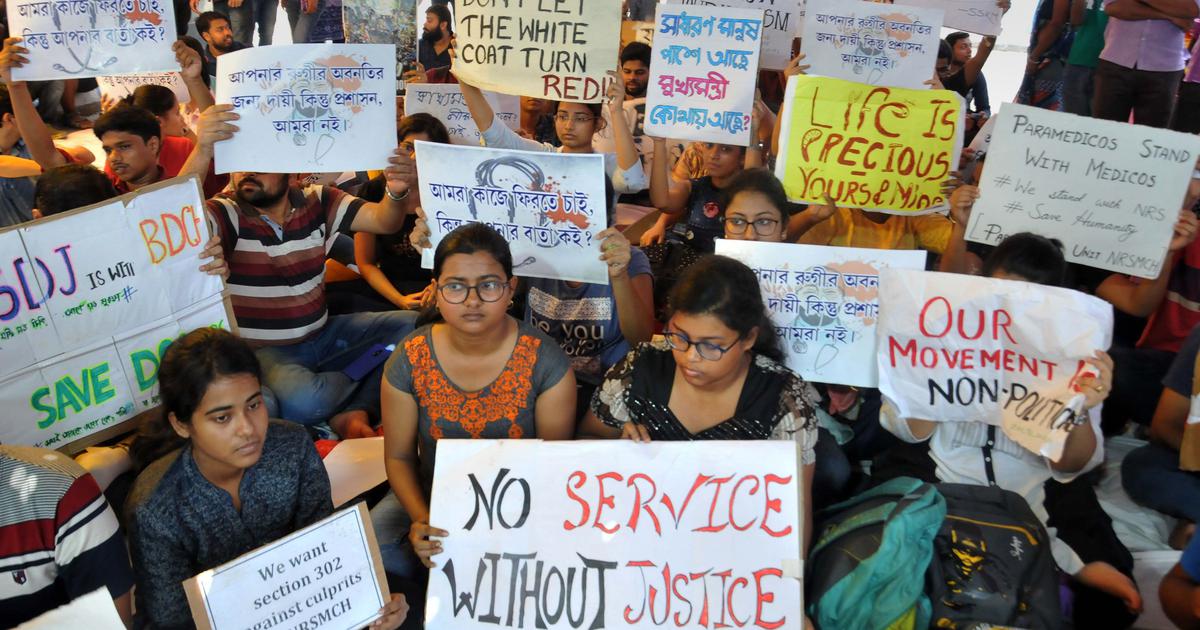 Health services crippled in West Bengal as protesting doctors refuse to budge 