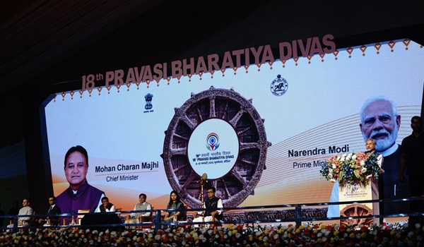 PM Modi inaugurates 18 Pravasi Bharatiya Divas in Bhubaneswar