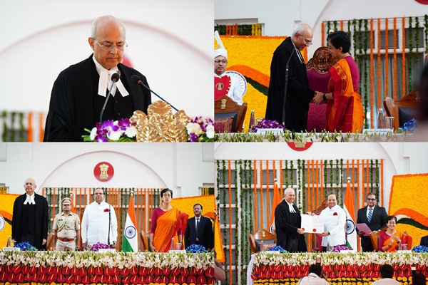 Justice Manmohan Sworn in as Chief Justice of Delhi High Court