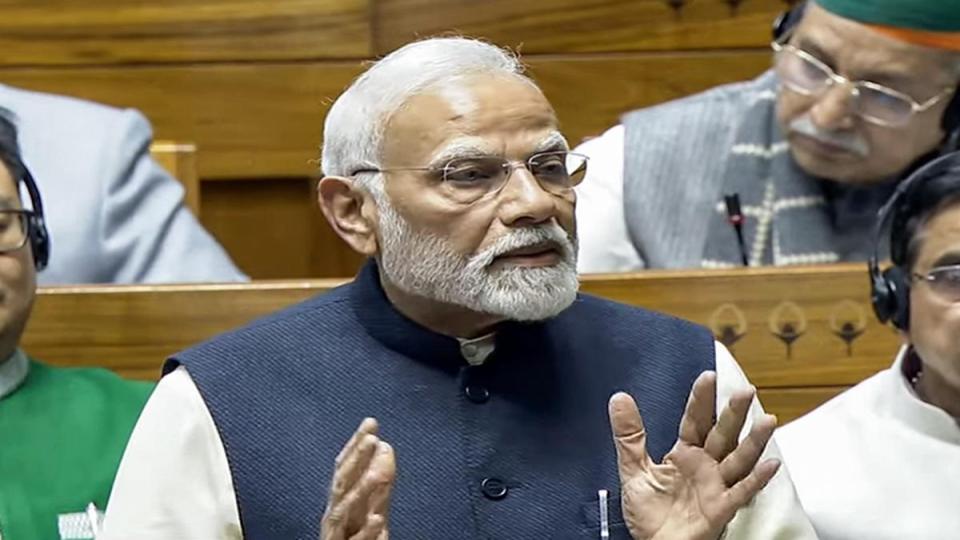 Ambedkar remarks, PM Modi defends Amit Shah from Congress charges