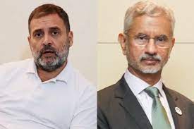 EAM Jaishankar Accuses Rahul Gandhi of Spreading Lies on U.S.Trip