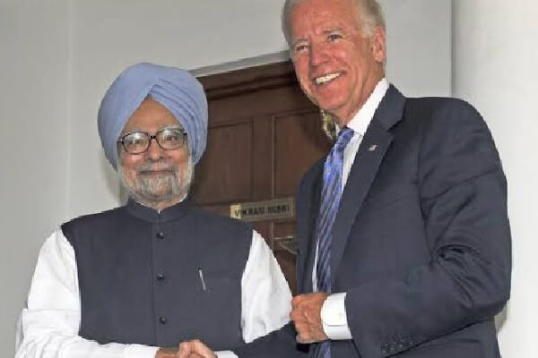 Joe Biden, first lady Jill send condolences to Dr. Manmohan Singh