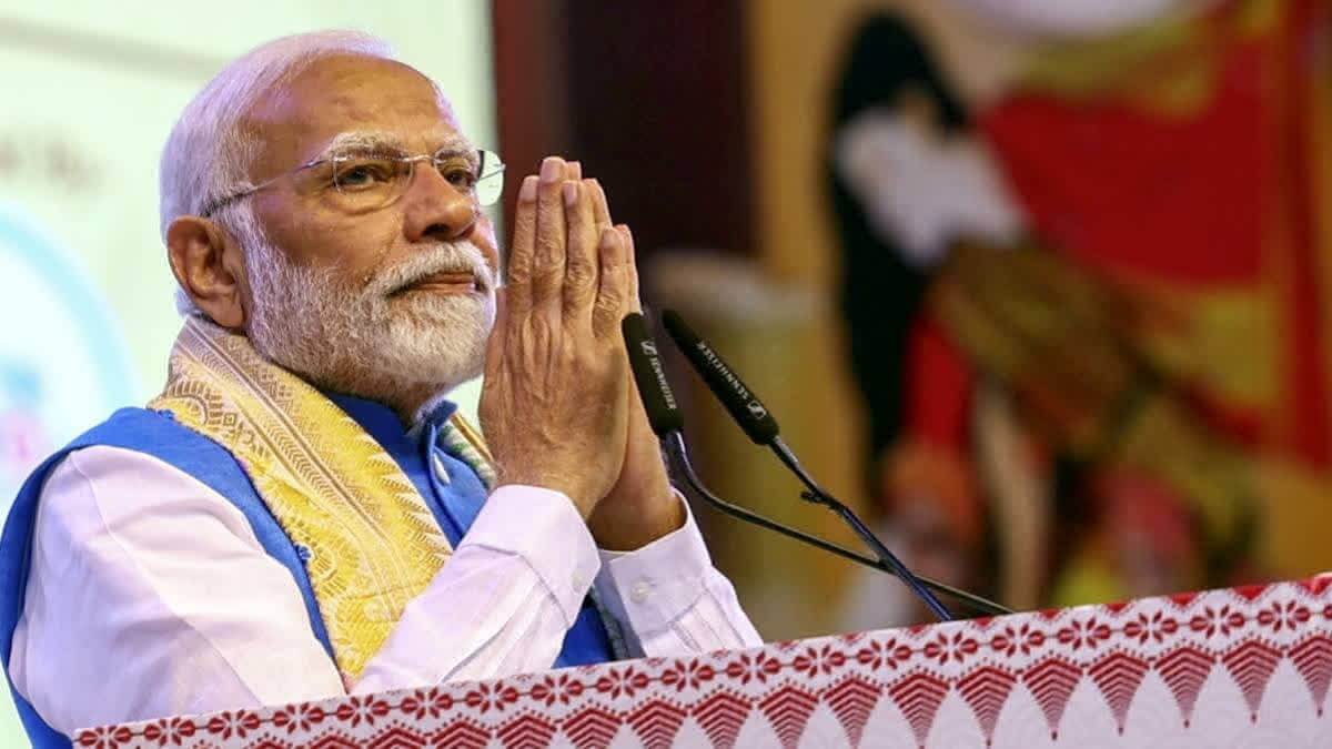 PM Modi lays foundation for Rs 2 lakh crore projects in Andhra Pradesh