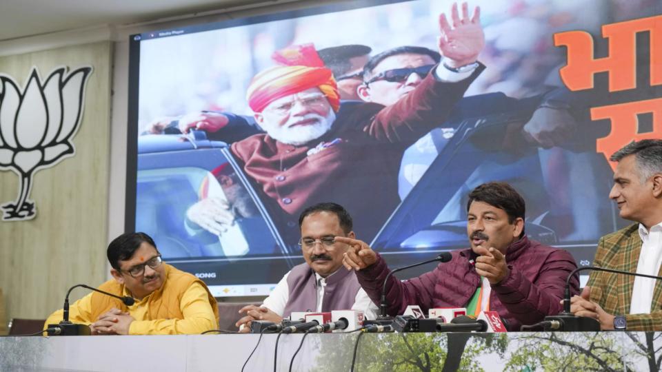 BJP launches new campaign song three days before Delhi polls