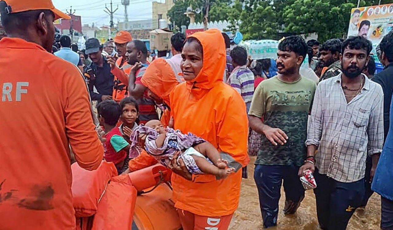 Flood-hit Andhra Pradesh limps back to normalcy