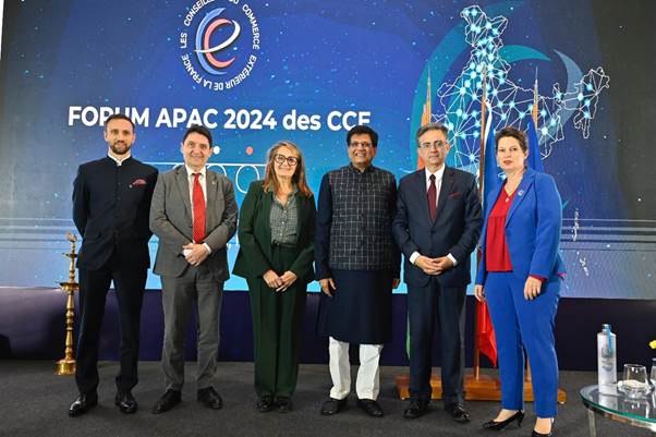 Union Minister Piyush Goyal Urges Deeper Collaboration with French and Asia-Pacific Partners 